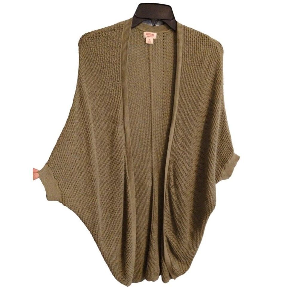 Massimo Wide Sleeve Cardigan xs olive green. Boho Beachy Loganlook